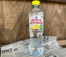 Вода Святой источник лимон