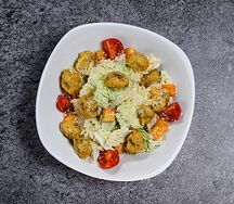 Цезарь с шампиньонами