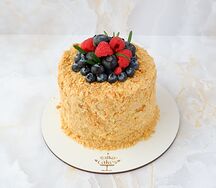 Бенто Медовик из фермерских продуктов