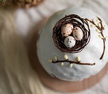 Кулич Пасхальный с цукатами на фермерском сливочном масле