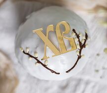 Кулич Пасхальный Хв с цукатами на фермерском сливочном масле