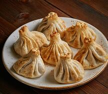 Хинкали жареные