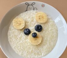 Молочная овсяная каша