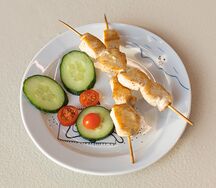 Куриные шашлычки