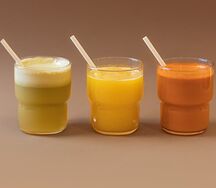 Свежевыжатый морковный сок