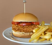 Детский бургер с фри