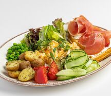 Большой завтрак Kitchen с пармой