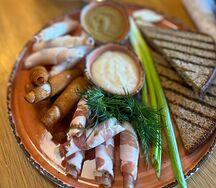 Ассорти сала по-деревенски