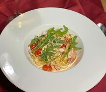 Паста с креветками