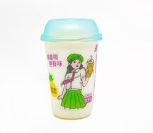 Соевый напиток со вкусом ананаса Wu Ai Wu Jia