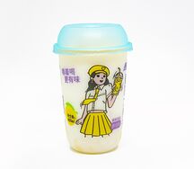 Соевый напиток со вкусом персика Wu Ai Wu Jia