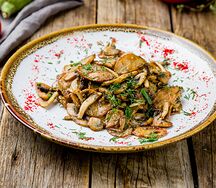 Картофель с грибами