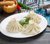 Хинкали с бараниной