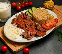 Искандер из курицы и булгуром