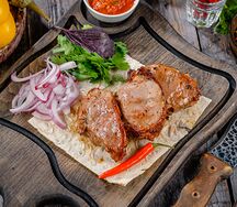 Шашлык из бараньей почечной части