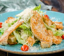 Цезарь с курицей