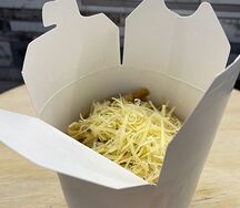 Сливочный удон с курицей