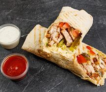 Ролл гриль с шашлыком из курицы Xl