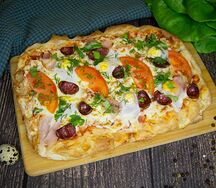 Пицца римская Карбонара