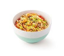 Лапша Удон с курицей терияки