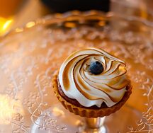 Творожный пирог с лимонным кремом