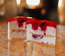 Малиновый чизкейк