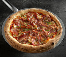 Пицца с сыровяленной капоколло