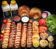 Ассорти из пяти кебабов