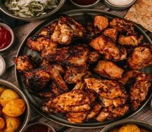 Сет №7 с двойным шашлыком и гарниром