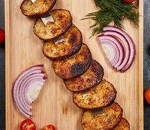 Картофель на мангале