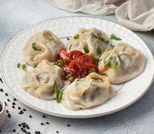 Манты с говядиной