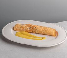 Омлет с цыпленком и овощами