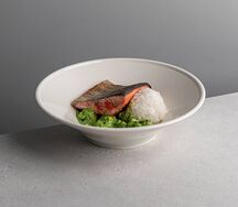 Стейк из нерки с соусом из креветок