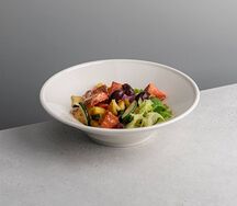 Теплый салат с неркой в соусе терияки