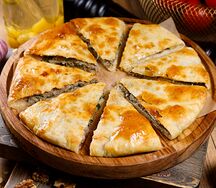 Кубдари с мясом ягненка