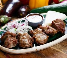 Шашлык из мякоти ягненка