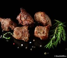 Шашлык из cвинoй шейки