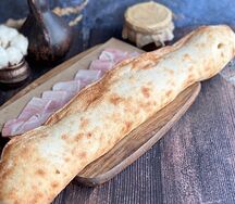 Хачапури из тандыра с беконом и сыром