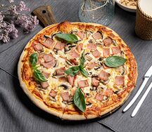 Пицца Ветчина и грибы