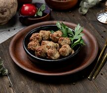 Шампиньоны с мясом