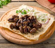 Шашлык из куриных сердечек