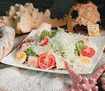 Салат цезарь