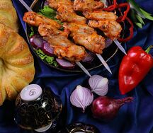 Шашлык из куриных крылышек