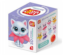 Карамель на палочке Lolly Box с игрушкой кото-сад