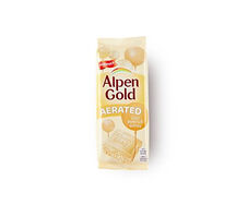 Шоколадная плитка Alpen Gold Aerated белый пористый шоколад
