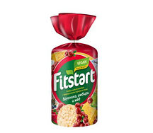 Хлебцы рисовые Fitstart Мультизлаковые брусника, имбирь и мед