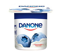 Йогурт Danone Черника