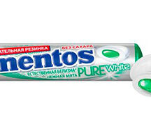 Жевательная резинка Mentos Pw нежная мята