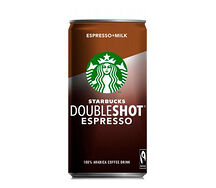 Ice Coffe Starbucks Doubleshot Espresso ו Milk