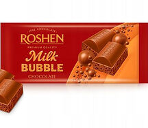 Шоколад плитка Roshen Milk Bubble